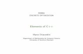 Elements of C++ - SDU