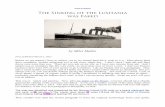 The Sinking of the Lusitania was Faked