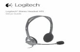 Logitech® Stereo Headset H111 Setup Guide