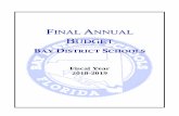 FINAL ANNUAL - Bay District Schools