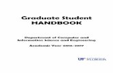 Graduate Student HANDBOOK - cise.ufl.edu