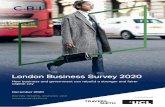 London Business Survey 2020 - Confederation of British ...