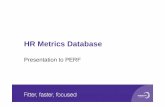 HR Metrics Database