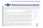 PEDIATRIC INTENSIVE CARE NURSING-ISSUE ECEMBER
