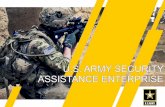 U.S. ARMY SECURITY ASSISTANCE ENTERPRISE