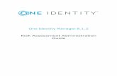 One Identity Manager Risk Assessment Administration Guide