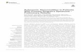 Autonomic Abnormalities in Patients With Primary Sjogren's ...