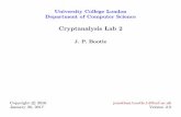 Cryptanalysis Lab 2 - Jonathan Bootle