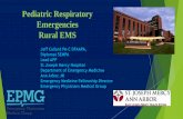 Pediatric Respiratory Emergencies Rural EMS