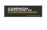 COMMON GROUND III - The Kresge Foundation