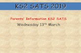 KS2 SATS 2019 - rivermead.wokingham.sch.uk
