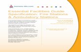 Essential Facilities Guide Specification: Fire Stations ...