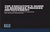 THE EXECUTIVE’S GUIDE TO BUSINESS PROCESS IMPROVEMENT