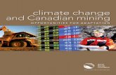 climate change and Canadian mining