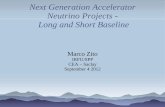 Next Generation Accelerator Neutrino Projects - Long and ...