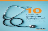 Laws of Physician Engagement