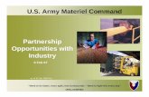 Partnership Opportunities with Industry
