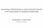Generating and Blending Game Levels via Quality-Diversity ...