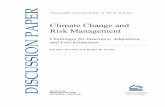 Climate Change and Risk Management