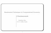 Randomized Techniques in Computational Geometry