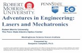 Adventures in Engineering: Lasers and Mechatronics