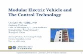 Modular Electric Vehicle and The Control Technology