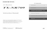 Introduction 2 TX-NR709 - ONKYO Asia and Oceania Website