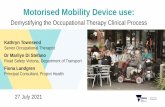 Motorised Mobility Device use - otaus.com.au