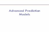 Advanced Prediction Models
