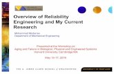 Overview of Reliability Engineering and My Current Research