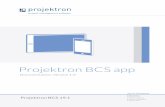Projektron BCS app
