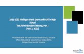 2021-2022 Michigan Merit Exam and PSAT in High School Test ...