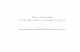 Force and Form: Nietzsche and the Concept of Dance