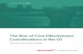 The Rise of Cost Effectiveness Considerations in the US