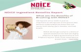 NOICE Ingredient Benefits Report Draft 3
