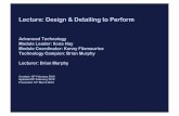 Lecture: Design & Detailing to Perform