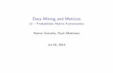 Data Mining and Matrices - resources.mpi-inf.mpg.de