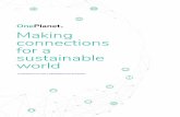 Making connections for a sustainable