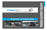 Drum Winches - GW Lifting