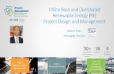 Utility Base and Distributed Renewable Energy (RE) Project ...