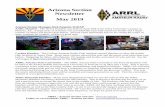 Arizona Section Newsletter May 2019 - ARRL