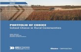 Portfolio of Choice: School Choice in Rural Communities