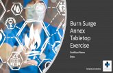 Burn Surge Annex Tabletop Exercise PPT