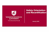 Safety Recertification Training 2020 Slides Only