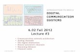 6.02 Fall 2012 Lecture #3 - MIT
