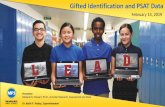 Gifted Identification and PSAT Data