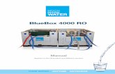 BlueBox 4000RO Operating Manual - Water purification