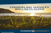 COUNSELING SERVICES WELLNESS GUIDE
