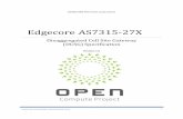 Edgecore AS7315-27X - Open Compute Project
