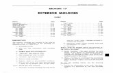 EXTERIOR MOLDING - Pontiac Firebird - Document Database